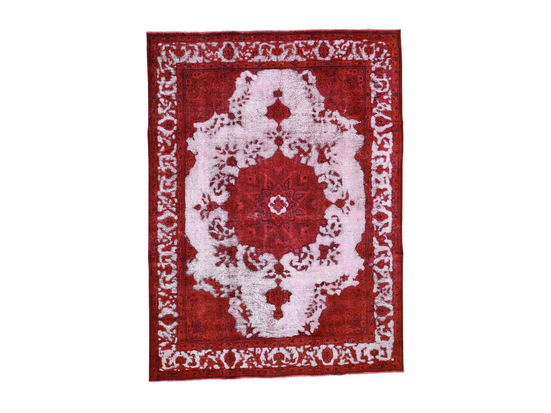 Overdyed & Vintage Rugs LUV414369